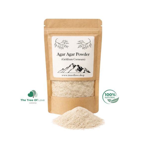 Agar Agar Powder - plant-based gelling agent