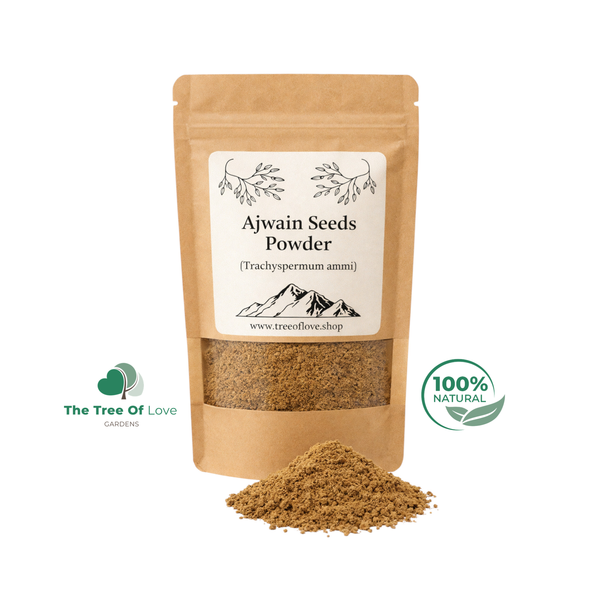 Ajwain Seeds Powder - Carom Seeds - Bishop’s Weed -Trachyspermum ammi
