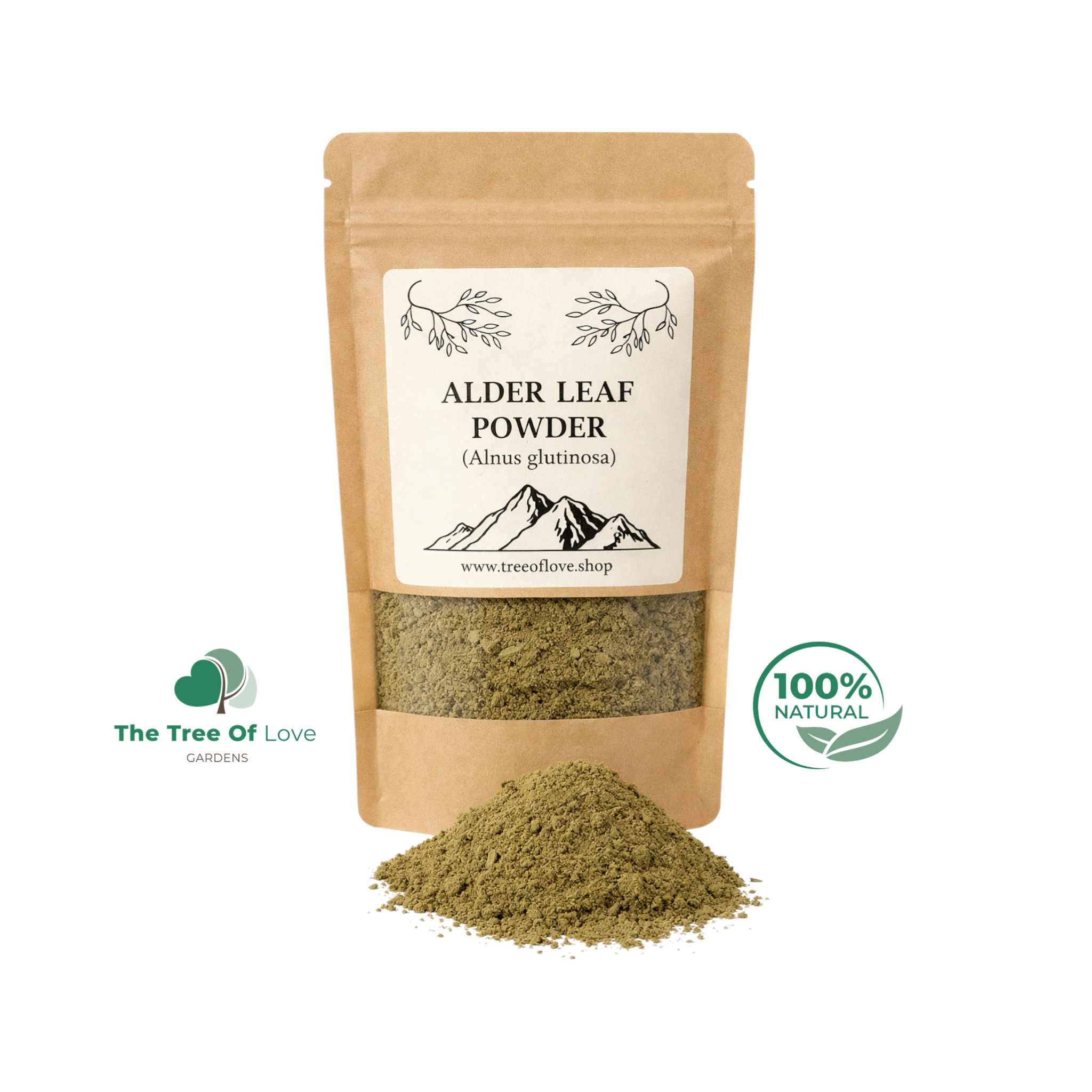 Alder Leaf Powder