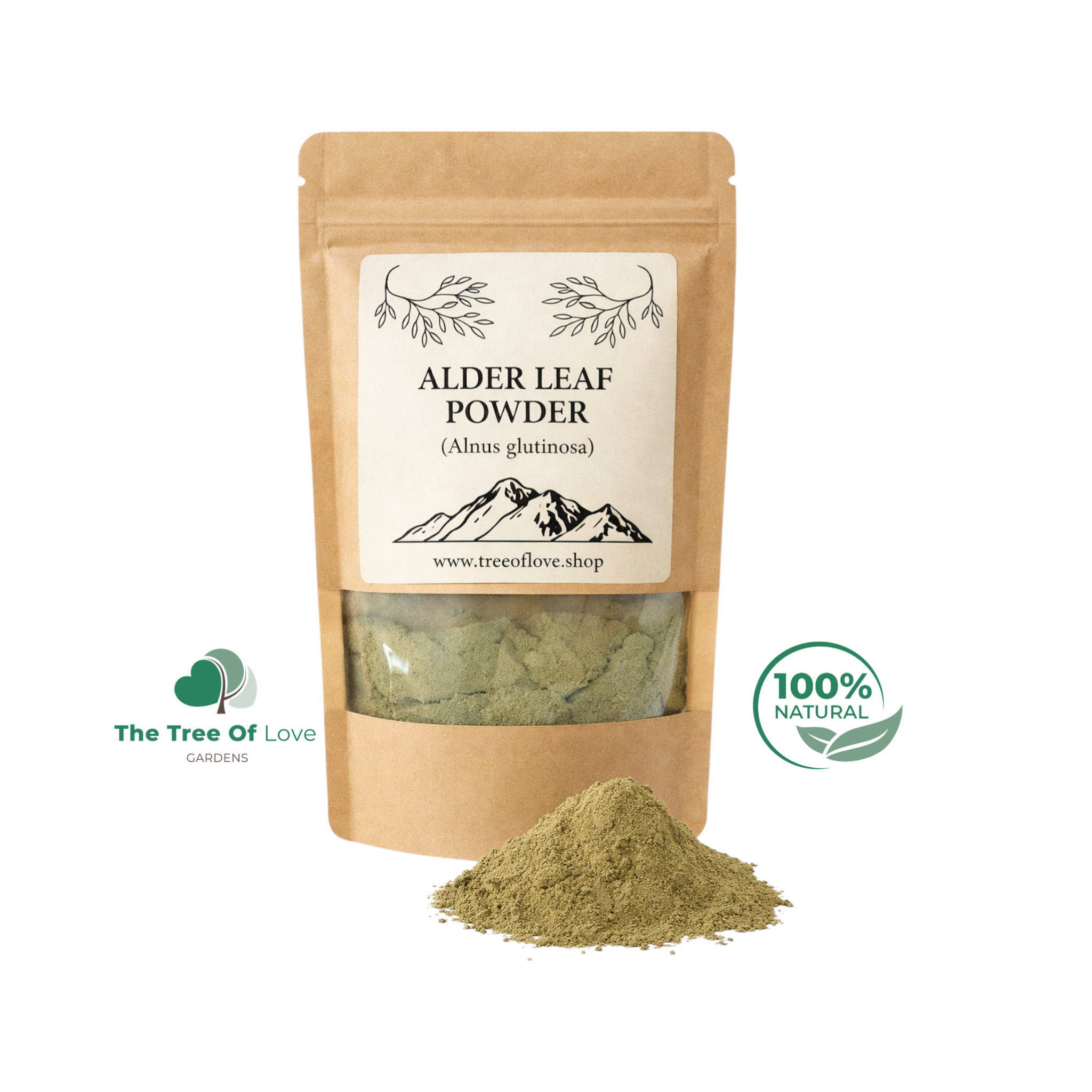 Alder Leaf Powder