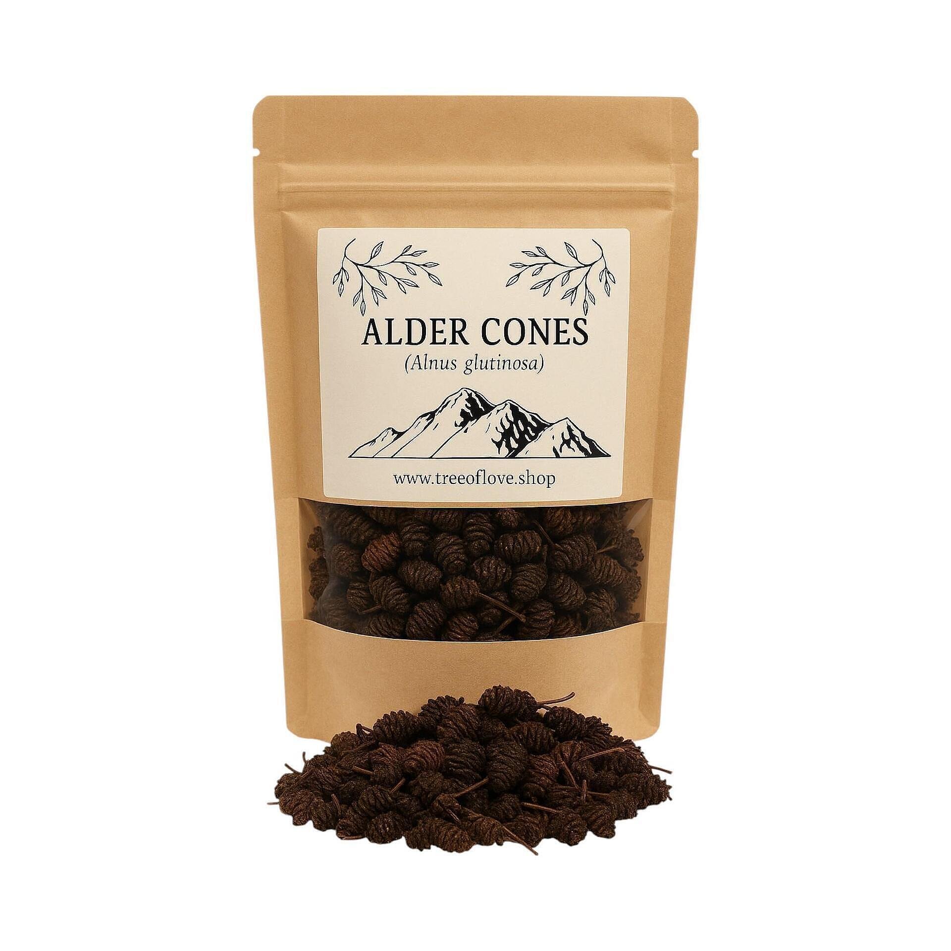 Alder cones