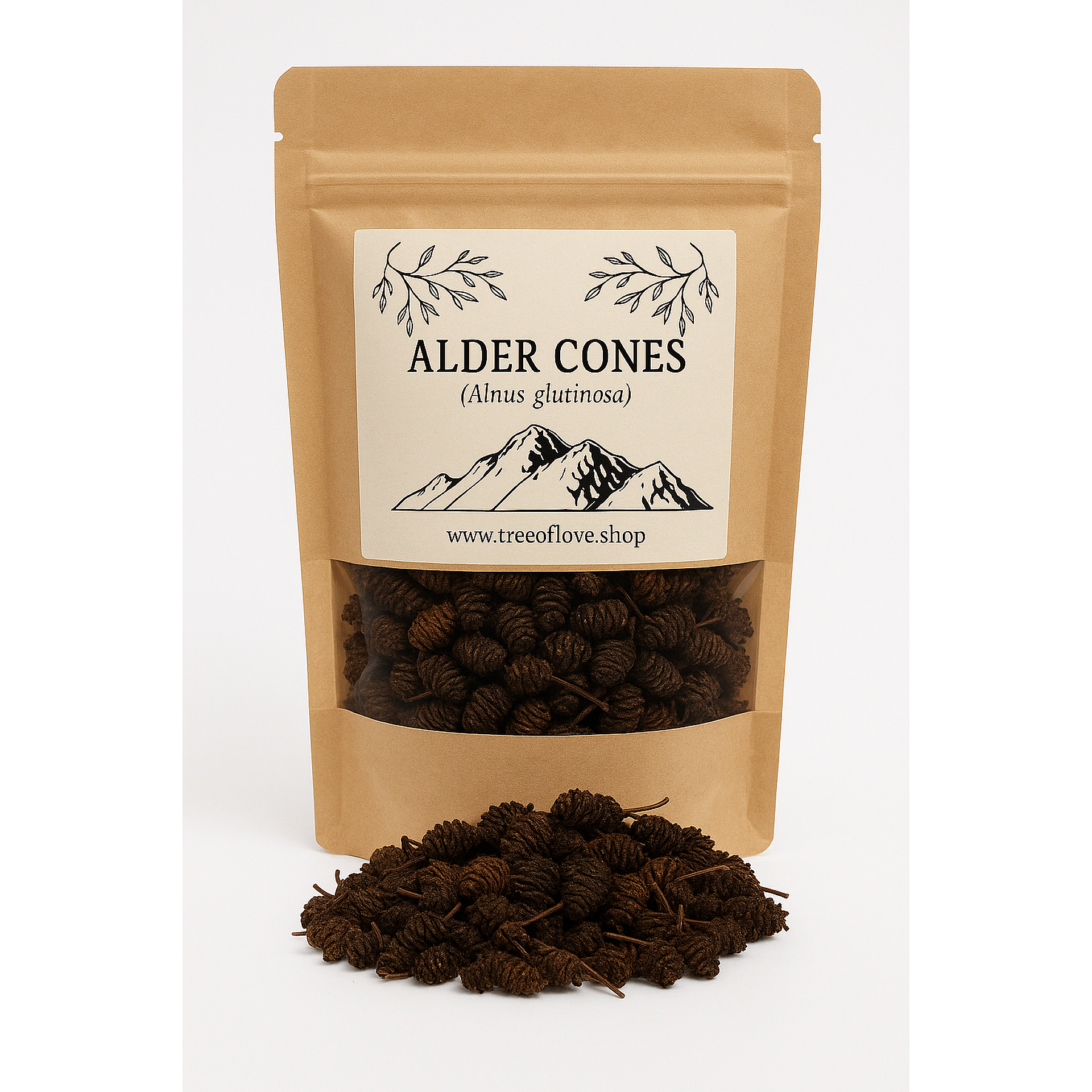 Alder cones