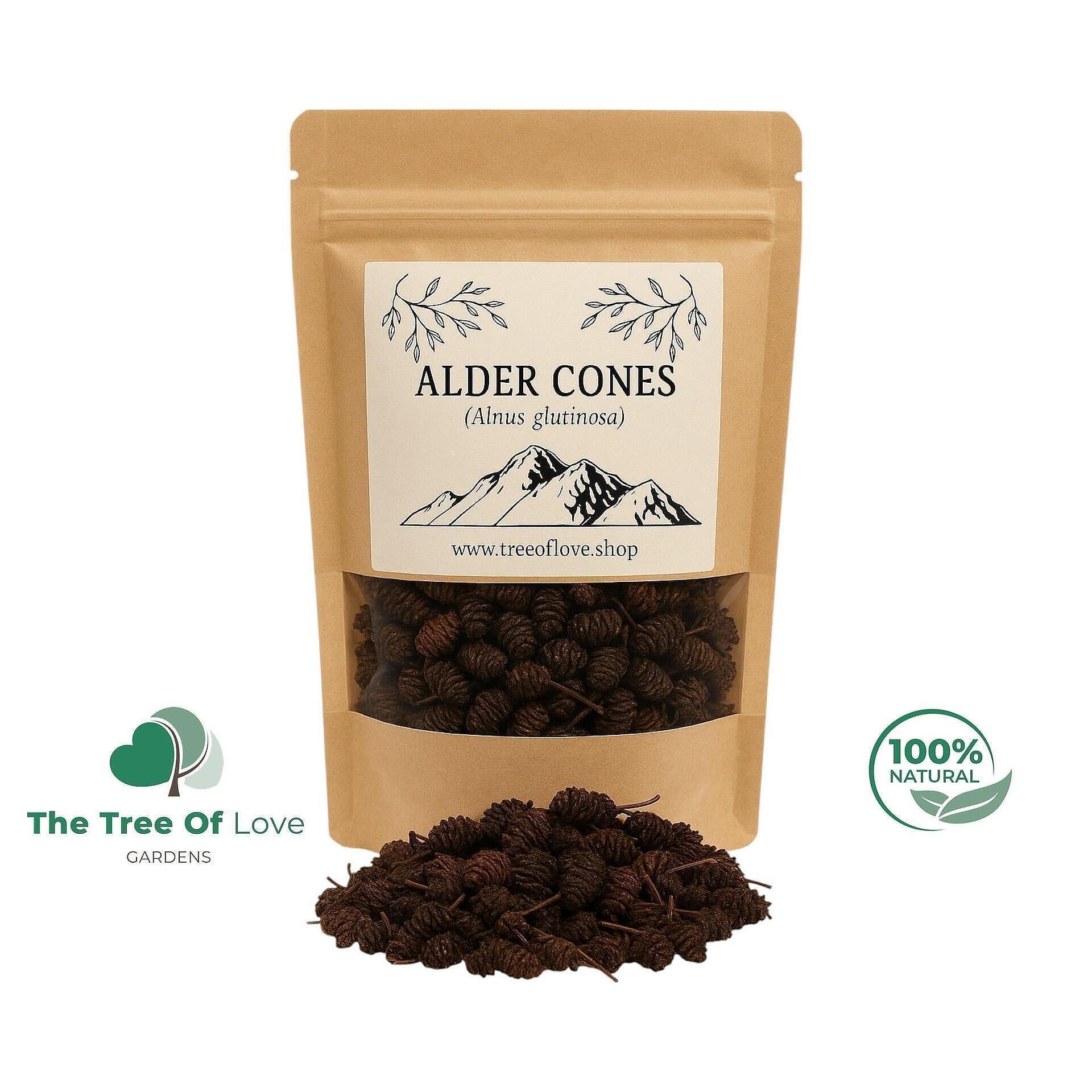 Alder cones