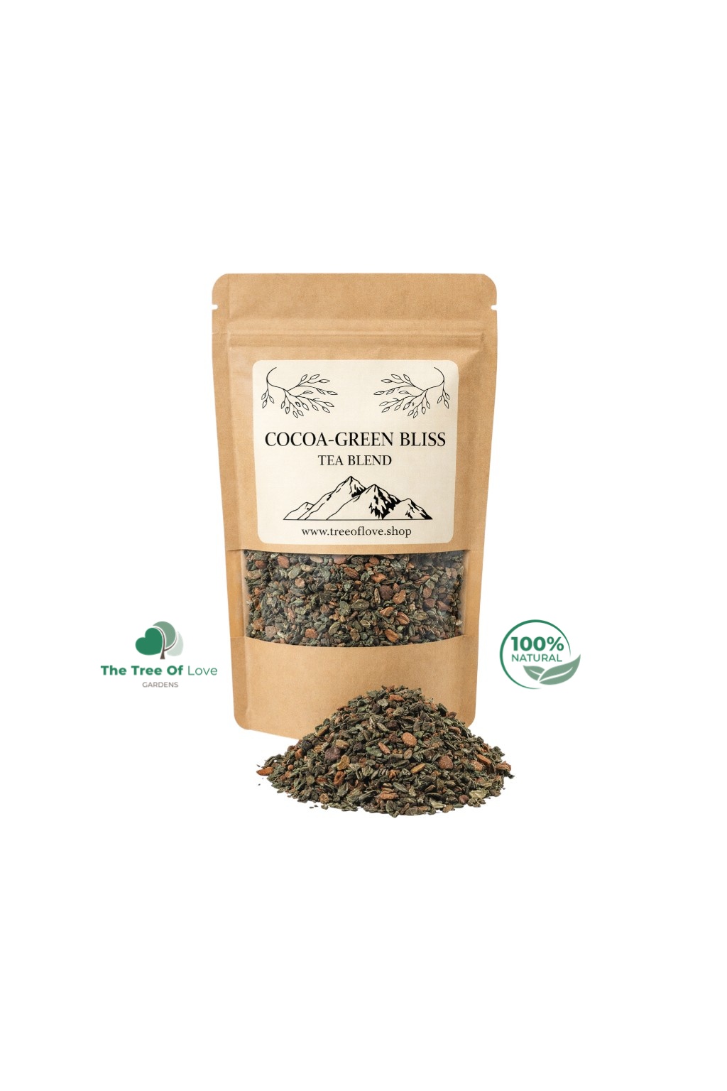 Cocoa Green Bliss Tea Blend