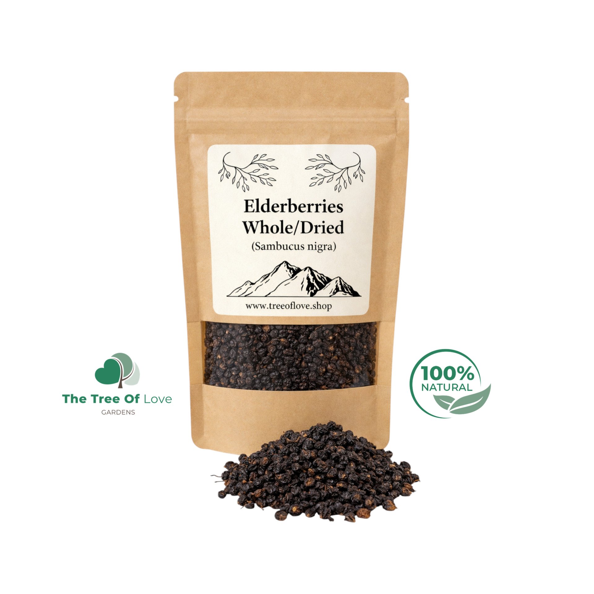 Elderberry Powder or Whole