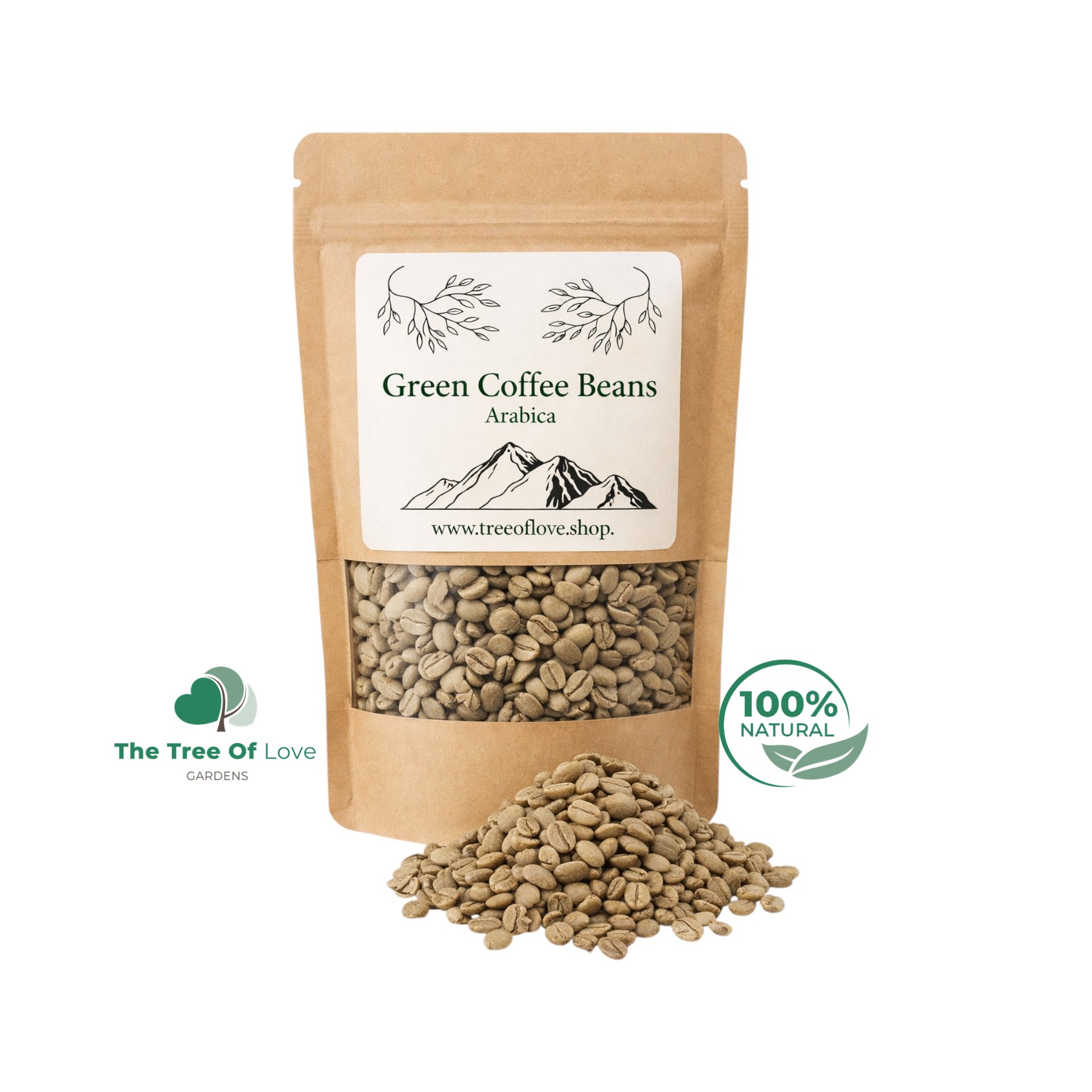 Green Coffee Beans 100% Arabica