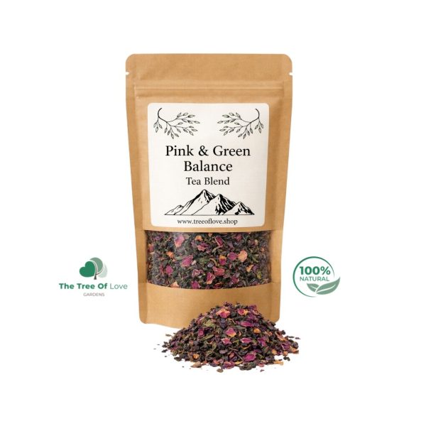 Pink and Green Balance Tea Blend