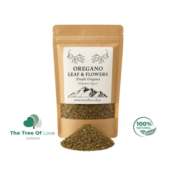 Oregano Flowers & Leaf