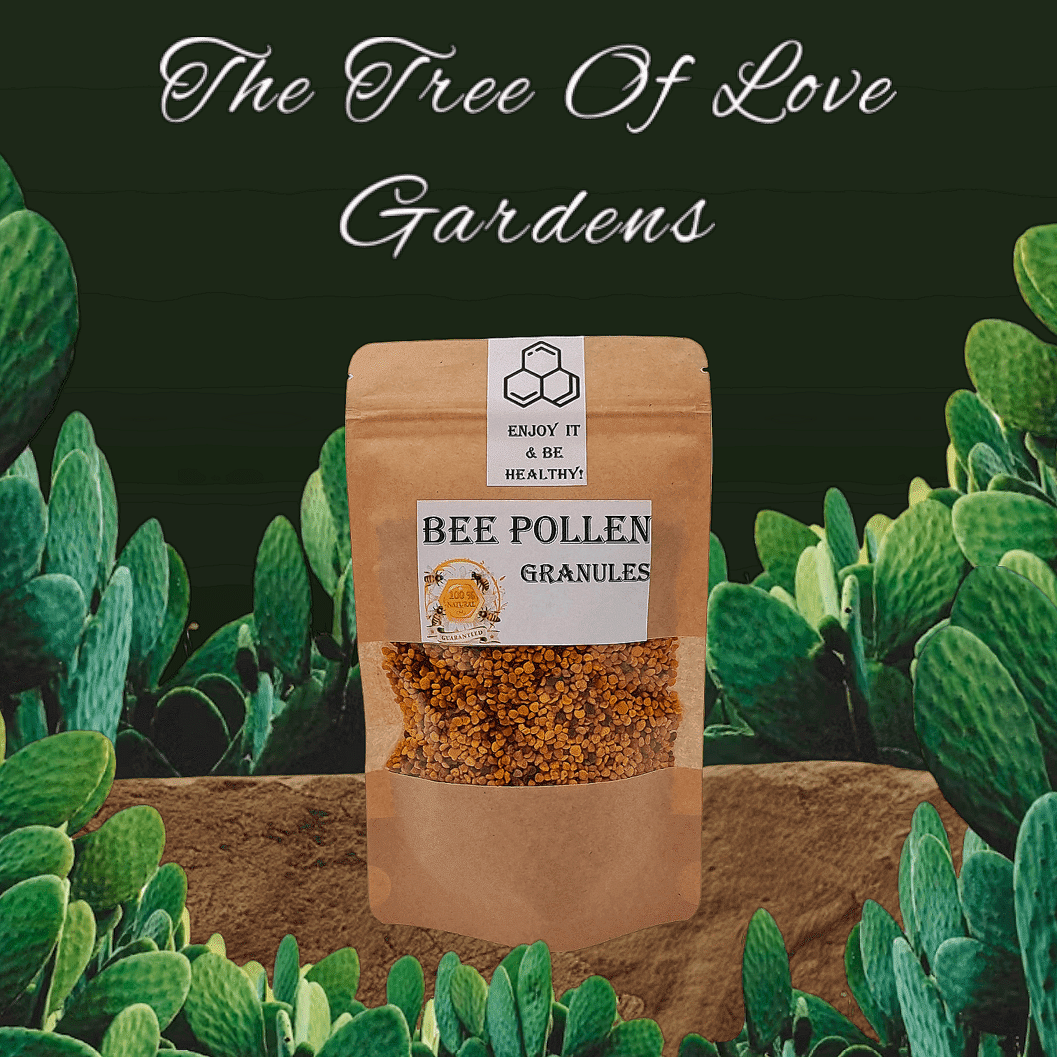 Organic Raw Bee Pollen Granules