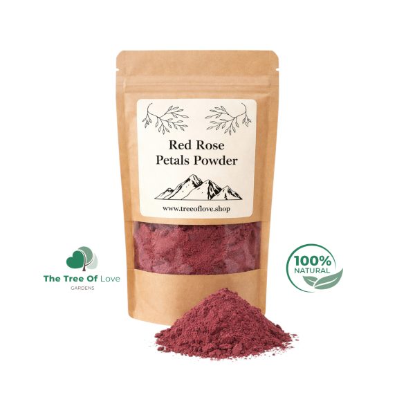 Red Rose Petals Powder