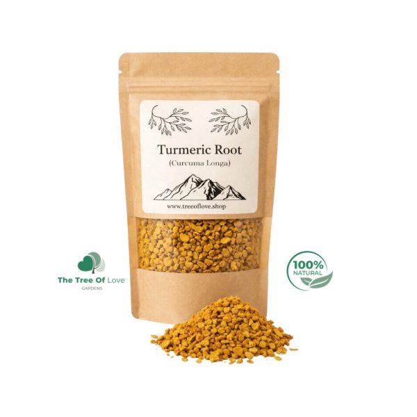 Turmeric Root Cuts